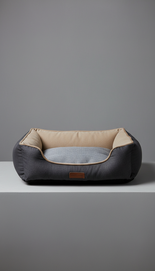 Orthopedic Pet Bed With Plush Memory Foam