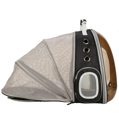 Portable Carrier capsule astronaut Shoulder cat bag Backpack Foldable for Pet Dog Large Space Tent Cage Bubble pet supplies