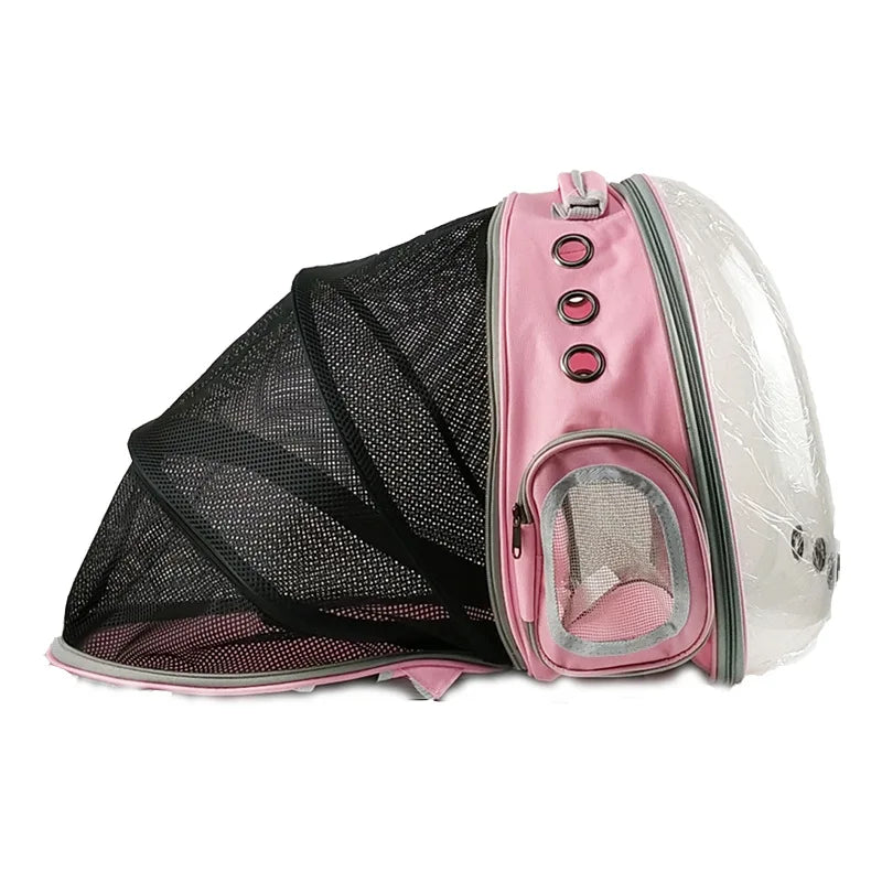 Portable Carrier capsule astronaut Shoulder cat bag Backpack Foldable for Pet Dog Large Space Tent Cage Bubble pet supplies