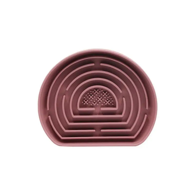 Silicone Slow Food Pad Suction Cup Anti Choking Cat Slow Food Bowl  Dog Licking Plate Pad Pet Slow Food Plate Pet supplies