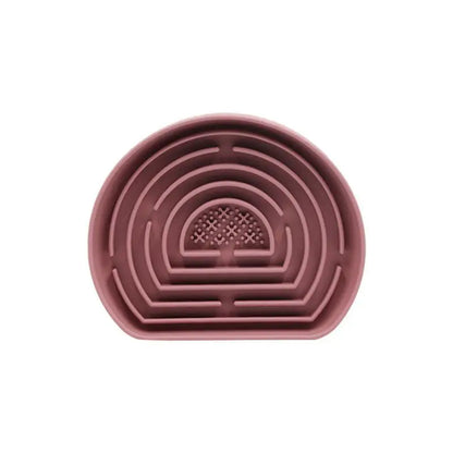 Silicone Slow Food Pad Suction Cup Anti Choking Cat Slow Food Bowl  Dog Licking Plate Pad Pet Slow Food Plate Pet supplies