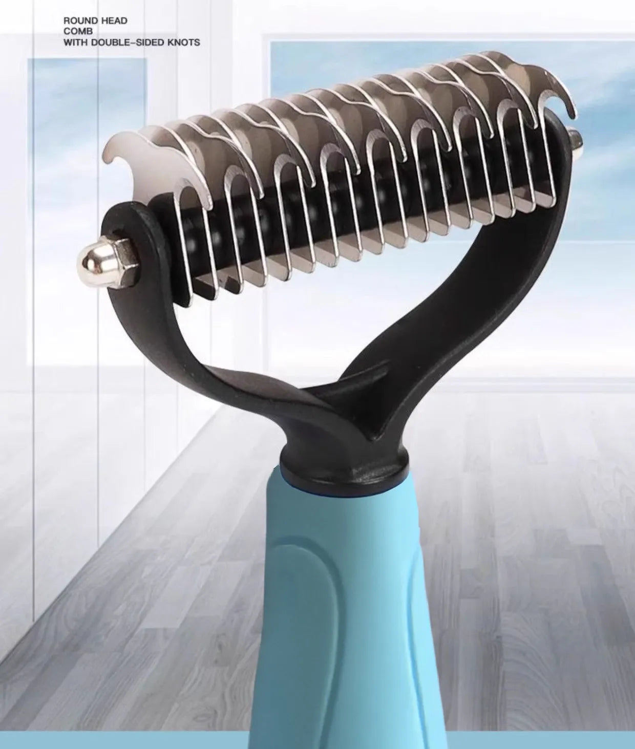 Dog Comb Knife Dog Brush Pet Hair Remover Stainless Steel Combs for Dogs Hair Knot Cleaning Massage Cat Brush Comb Pet Supplies