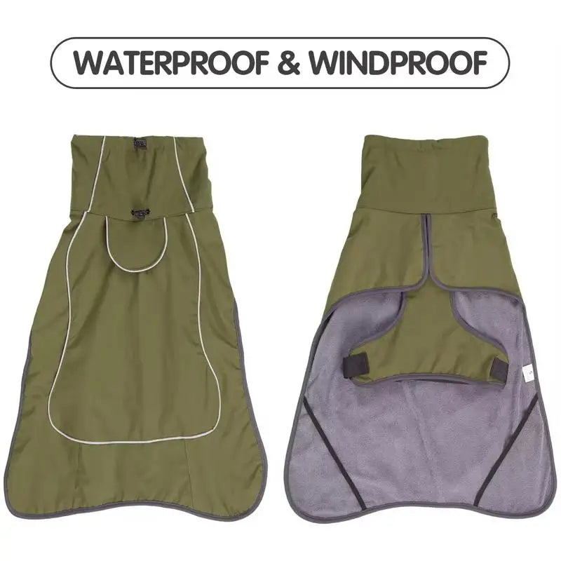 Waterproof Dog Winter Jacket, Reflective Windproof Warm Dog Jacket, Pet Supplies for Small Medium Large Dogs,the Warmest Gift fo