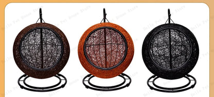 Cat Hanging Basket Hammock Cat Nest Semi-enclosed Pet Furniture Luxury Cat Bed Pet Supplies Pet Toys