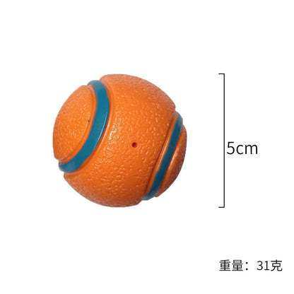 Dog Toy Rubber Ball Bite-resistant Ball Toy for Dogs Puddy Teddy Pitbull Solid Ball Pet Supplies Dog Accessories Pet Products