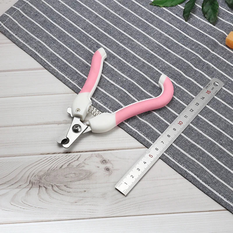 Curved Blade Pet Nail Clippers – Large & Small Sizes with Comfort-Grip Handle, Safe Trimming Tool for Big Dogs and Cats Grooming