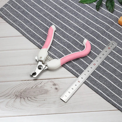 Curved Blade Pet Nail Clippers – Large & Small Sizes with Comfort-Grip Handle, Safe Trimming Tool for Big Dogs and Cats Grooming