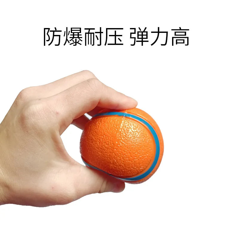 Dog Toy Rubber Ball Bite-resistant Ball Toy for Dogs Puddy Teddy Pitbull Solid Ball Pet Supplies Dog Accessories Pet Products