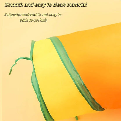 Hot Foldable Cat Tunnel Tube Interactive Fun Kitty Training Toy Boredom Buster for Puppy Kitten Pet Supplies Cat Accessory