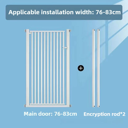 High 150CM Indoor Cat Fence Barrier Anti Jump Escape Cats Fences Isolation Gate Cats Containment Carbon Steel Pet Supplies