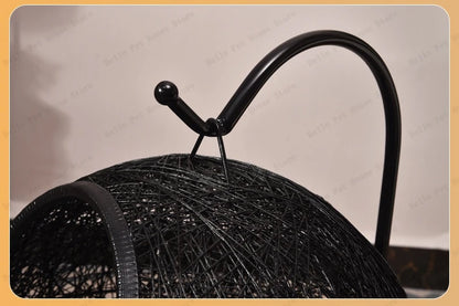 Cat Hanging Basket Hammock Cat Nest Semi-enclosed Pet Furniture Luxury Cat Bed Pet Supplies Pet Toys