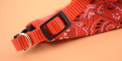 Pet Triangle Scarf Cat Dog Saliva Towel Printed Pets Dog Collar Adjustable Strap Kitten Puppy Saliva Neckerchief Pet Supplies