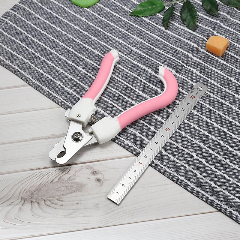Curved Blade Pet Nail Clippers – Large & Small Sizes with Comfort-Grip Handle, Safe Trimming Tool for Big Dogs and Cats Grooming