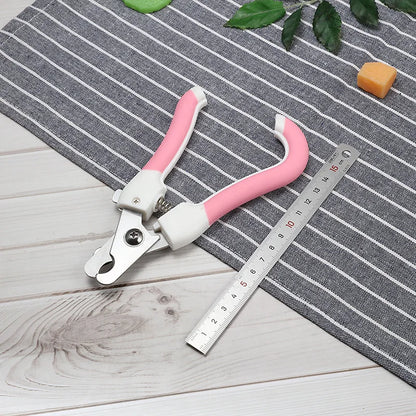 Curved Blade Pet Nail Clippers – Large & Small Sizes with Comfort-Grip Handle, Safe Trimming Tool for Big Dogs and Cats Grooming