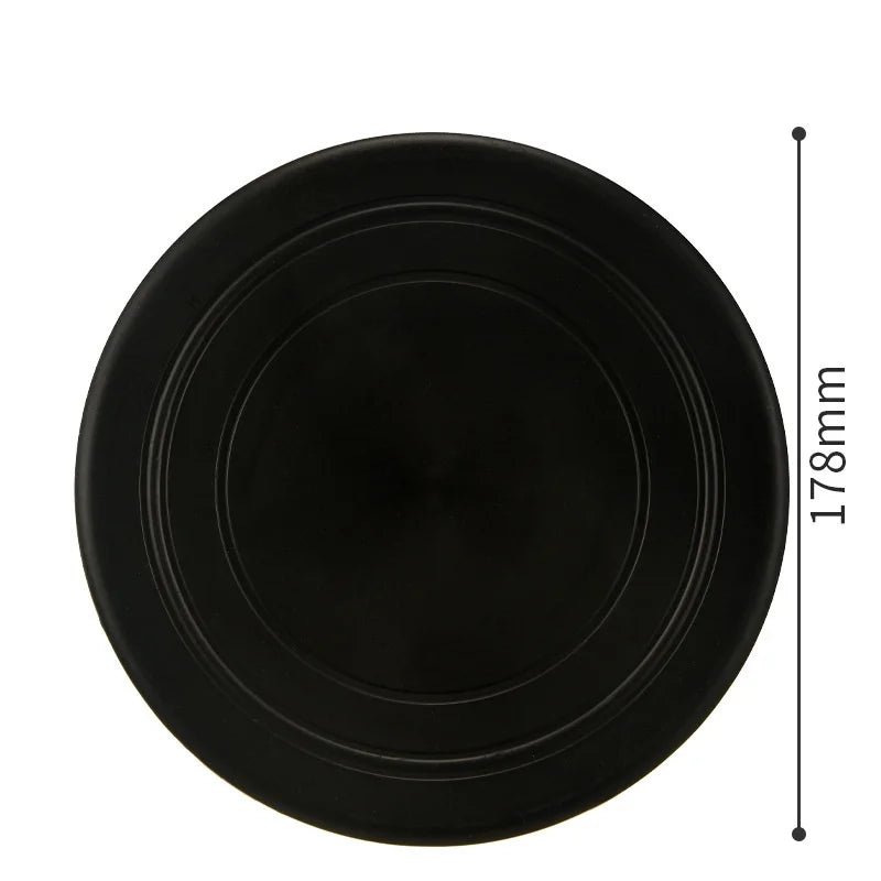 7 Colors Silicone Flying Saucer Interactive Dog Cat Toy Chew Resistant Flying Discs for Puppy Training Fun Pet Supplies