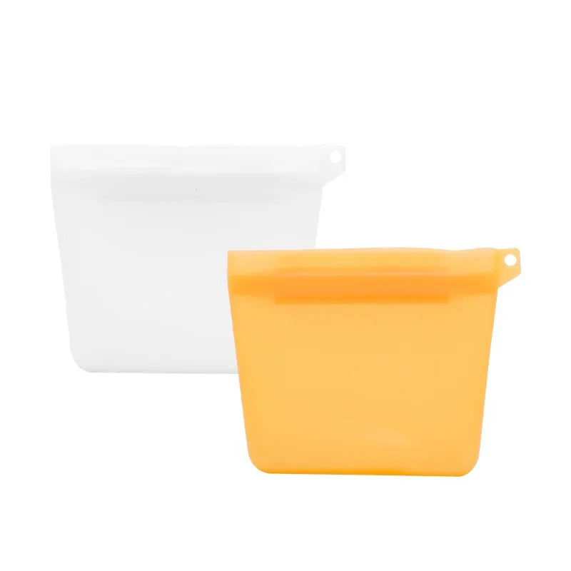 Dog Food Bag Waterproof Moisture-proof Pet Outdoor Training Dog Food Bag Dog Cat Silicone Snack Bag Storage Bag Pet Supplies