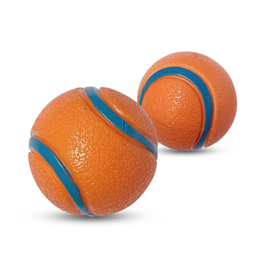 Dog Toy Rubber Ball Bite-resistant Ball Toy for Dogs Puddy Teddy Pitbull Solid Ball Pet Supplies Dog Accessories Pet Products