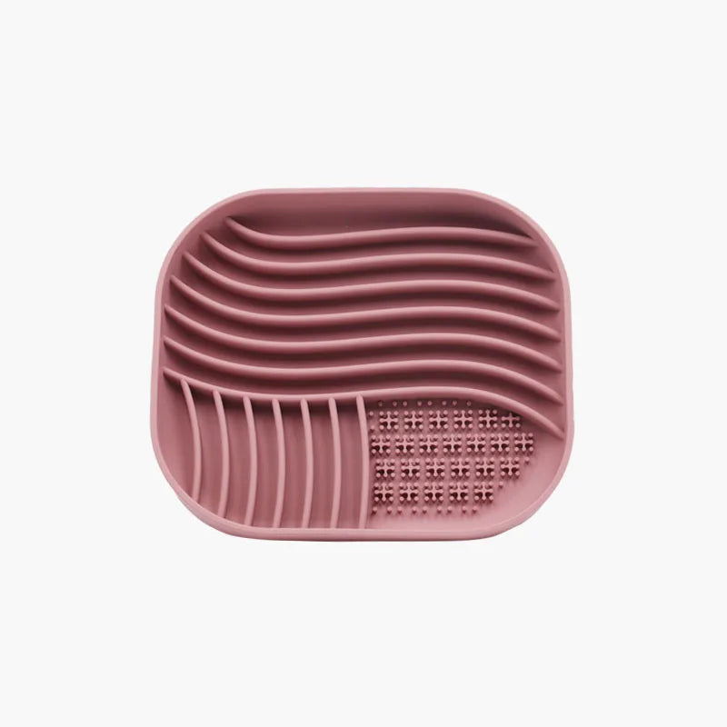 Silicone Slow Food Pad Suction Cup Anti Choking Cat Slow Food Bowl  Dog Licking Plate Pad Pet Slow Food Plate Pet supplies