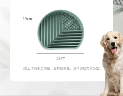 Silicone Slow Food Pad Suction Cup Anti Choking Cat Slow Food Bowl  Dog Licking Plate Pad Pet Slow Food Plate Pet supplies