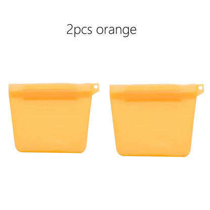 Dog Food Bag Waterproof Moisture-proof Pet Outdoor Training Dog Food Bag Dog Cat Silicone Snack Bag Storage Bag Pet Supplies