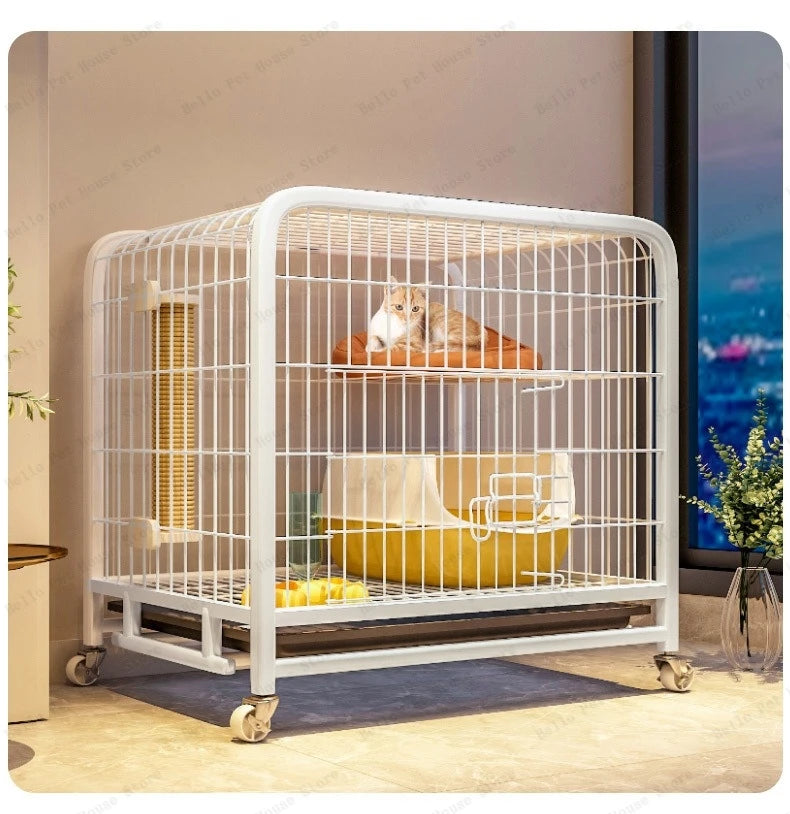 Cat Carrier Home Indoor Extra Large Free Space Cat Villa Multi-storey Luxury Cat Nest Multifunctional Pet Cage pet supplies