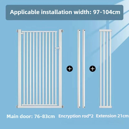 High 150CM Indoor Cat Fence Barrier Anti Jump Escape Cats Fences Isolation Gate Cats Containment Carbon Steel Pet Supplies