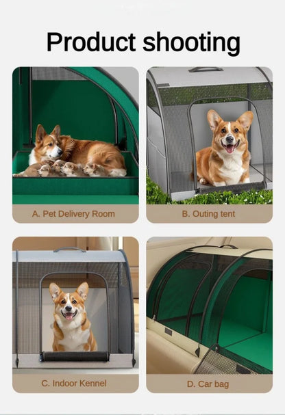 Large Dog Bed Cat Carrier Car Seat Backpack Puppy Covers Car Seats Carrying Travel Novelties Vehicle Accessories Pet Supplies