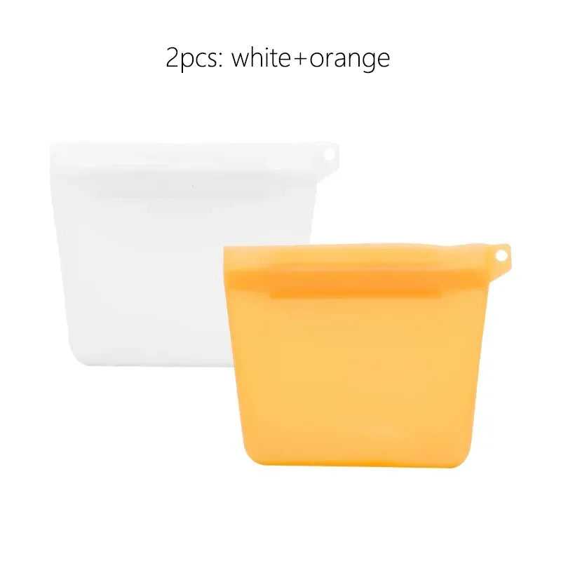Dog Food Bag Waterproof Moisture-proof Pet Outdoor Training Dog Food Bag Dog Cat Silicone Snack Bag Storage Bag Pet Supplies