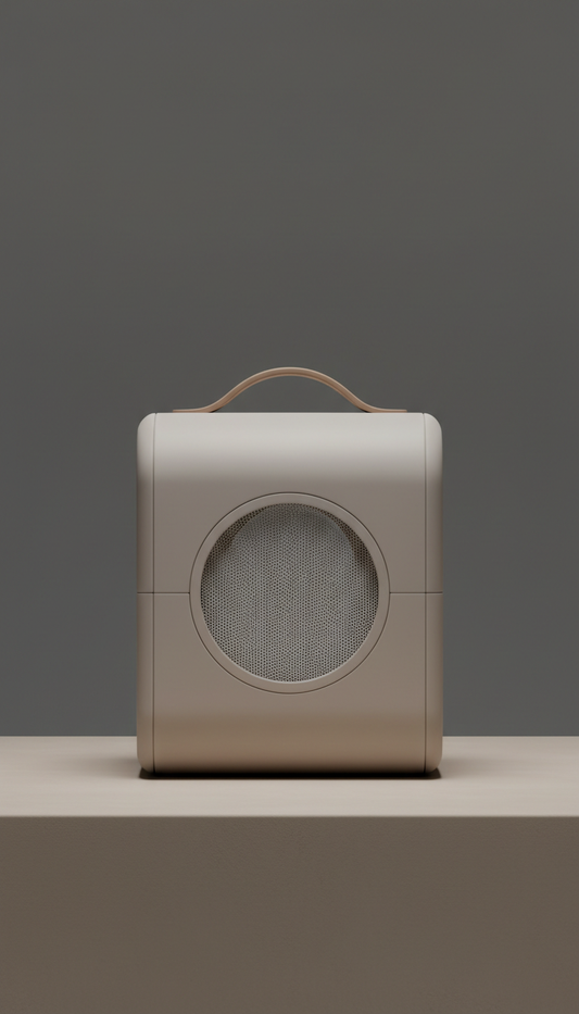 Minimalist Pet Carrier In Matte Black